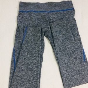 O to S Leggings Gray/ Blue contrast